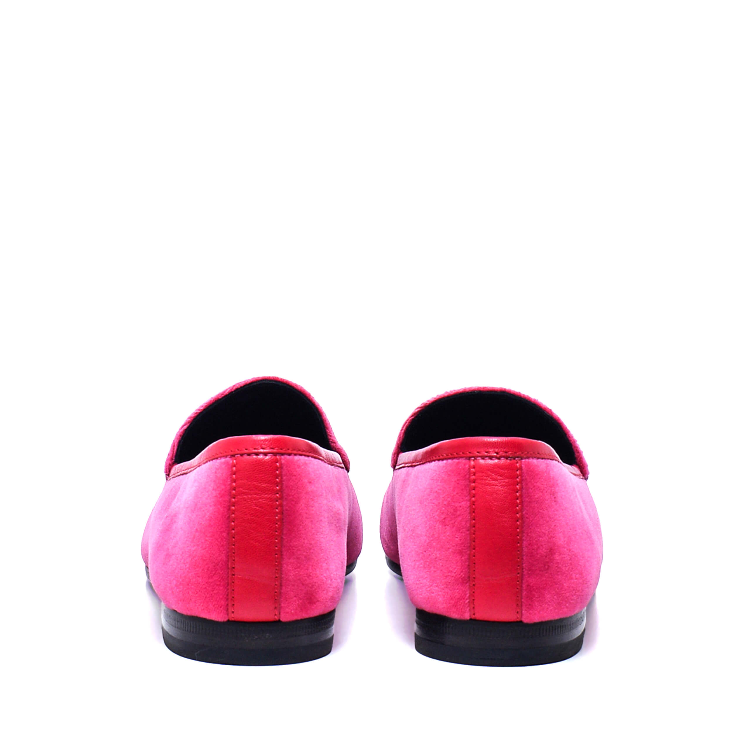 Gucci - Joordan Horsebit Pink Velvet Loafers / 37